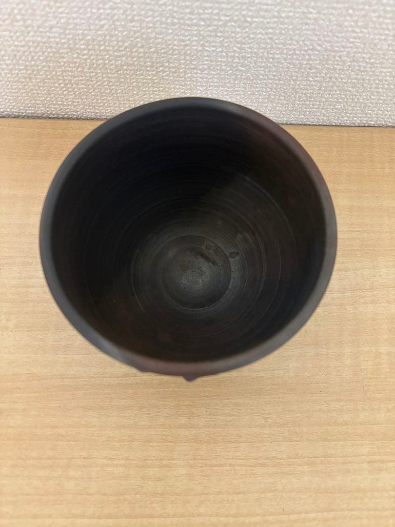 未使用　常滑焼　小西洋平　茶碗