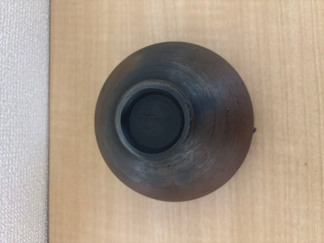未使用　常滑焼　小西洋平　茶碗