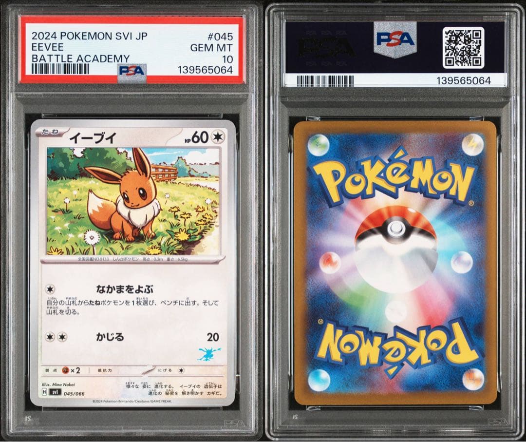 【PSA10】イーブイ SVI バトルアカデミー 045/066