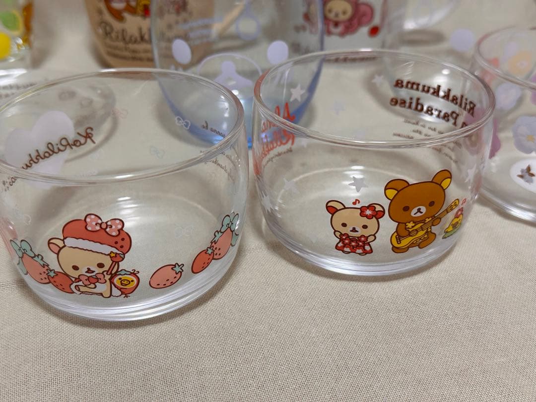 ① リラックマ グラス 食器　大量　まとめ売り　セット　グッズ　サンエックス