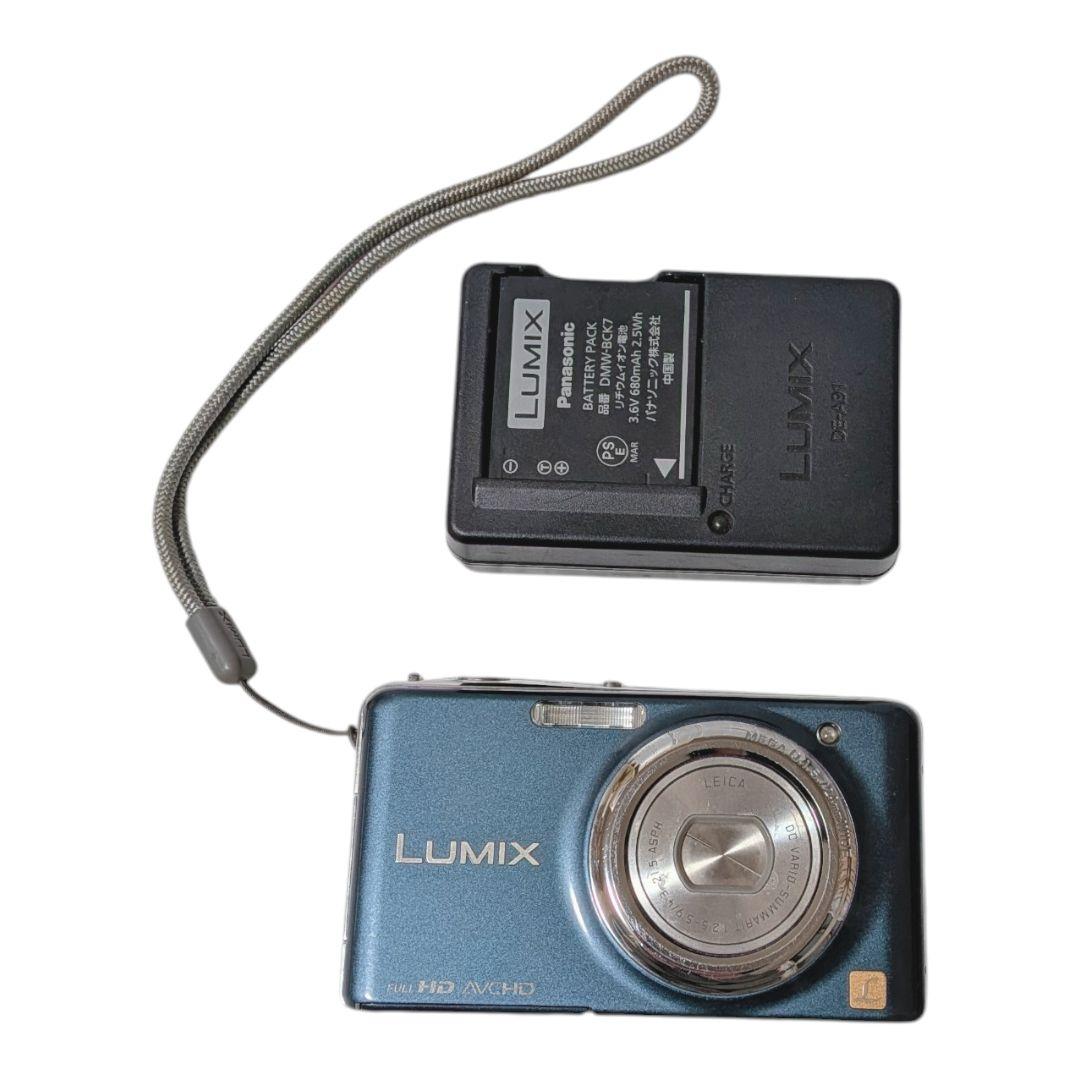 Panasonic LUMIX ルミックス DMC-FX77 コンデジ ブルー