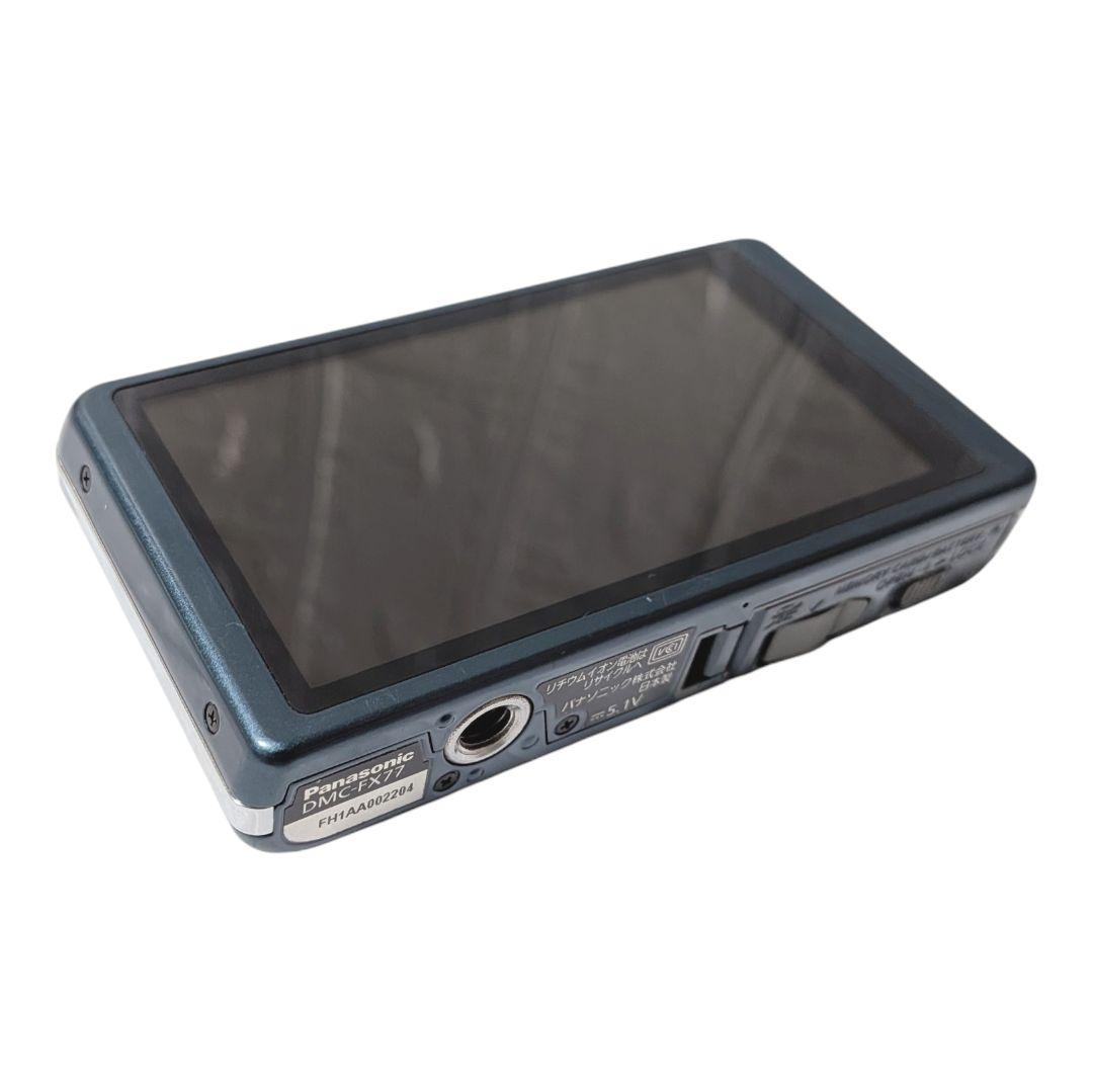 Panasonic LUMIX ルミックス DMC-FX77 コンデジ ブルー