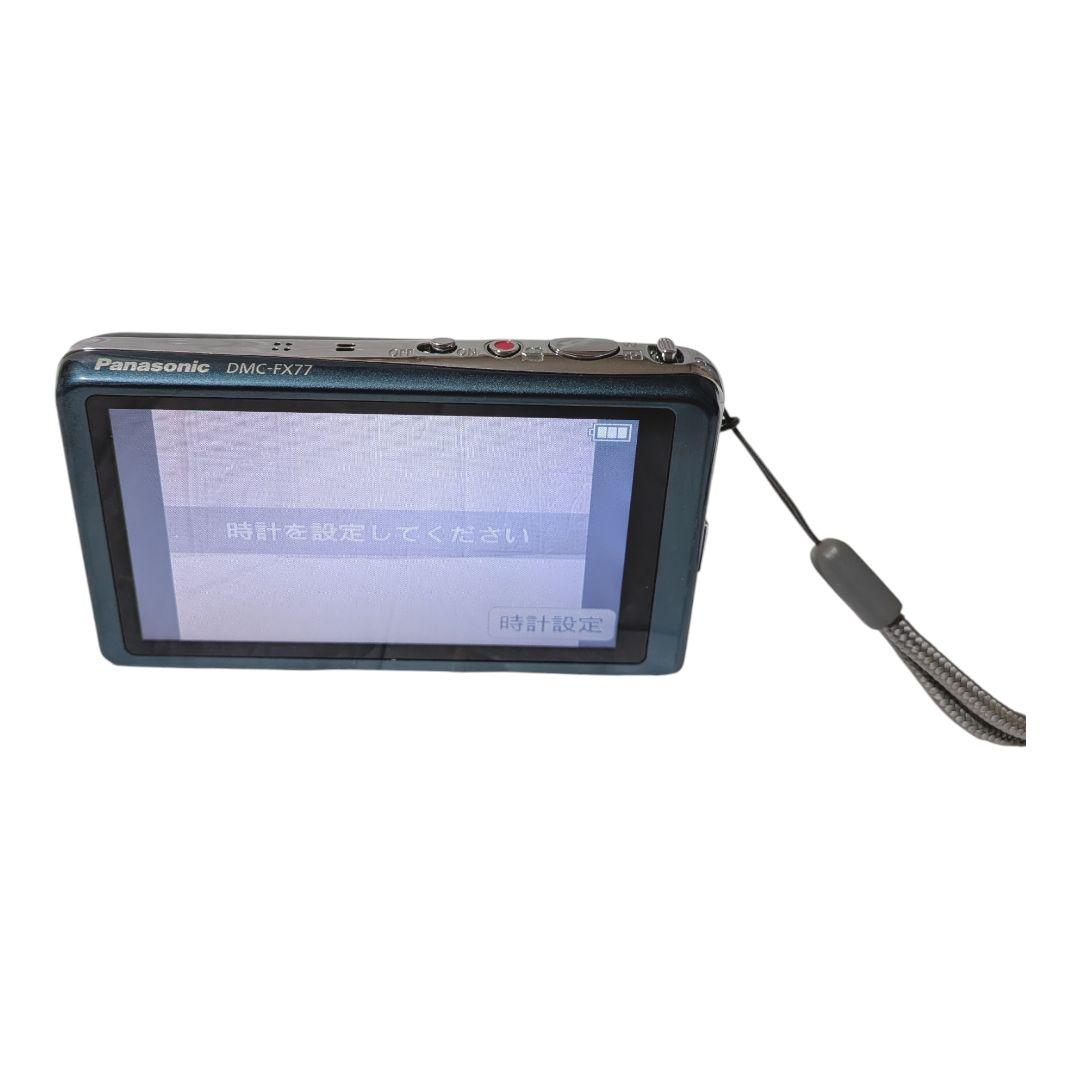 Panasonic LUMIX ルミックス DMC-FX77 コンデジ ブルー