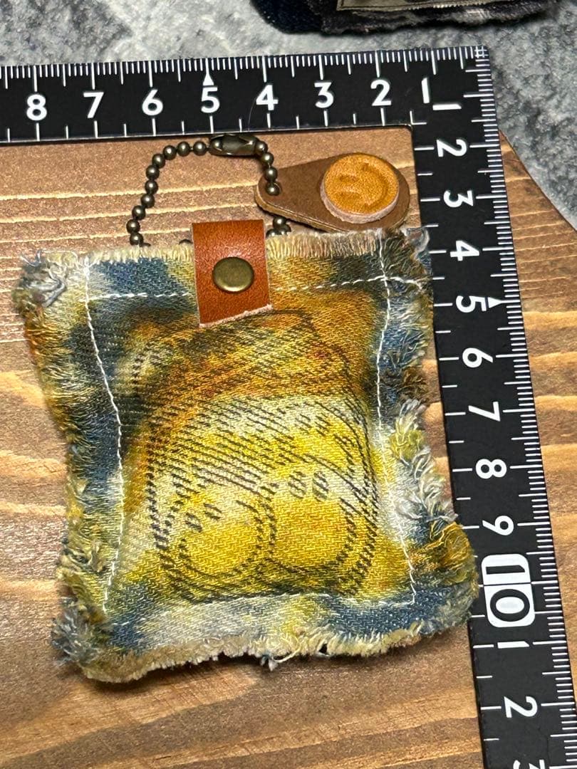 コラボ‼️染めデニムニコちゃんタグNo.p673