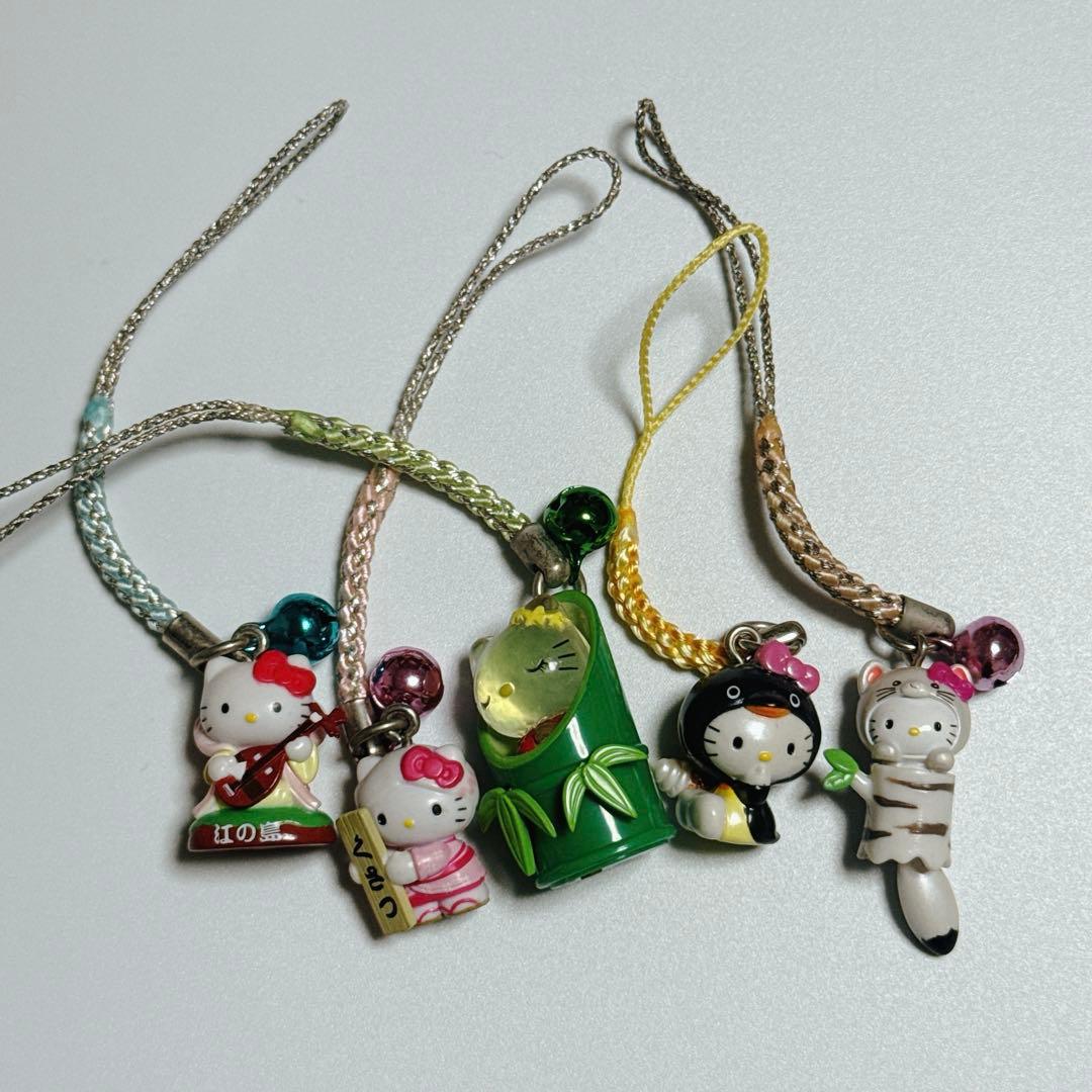 ご当地キティ サンリオ ハローキティ 根付けストラップ