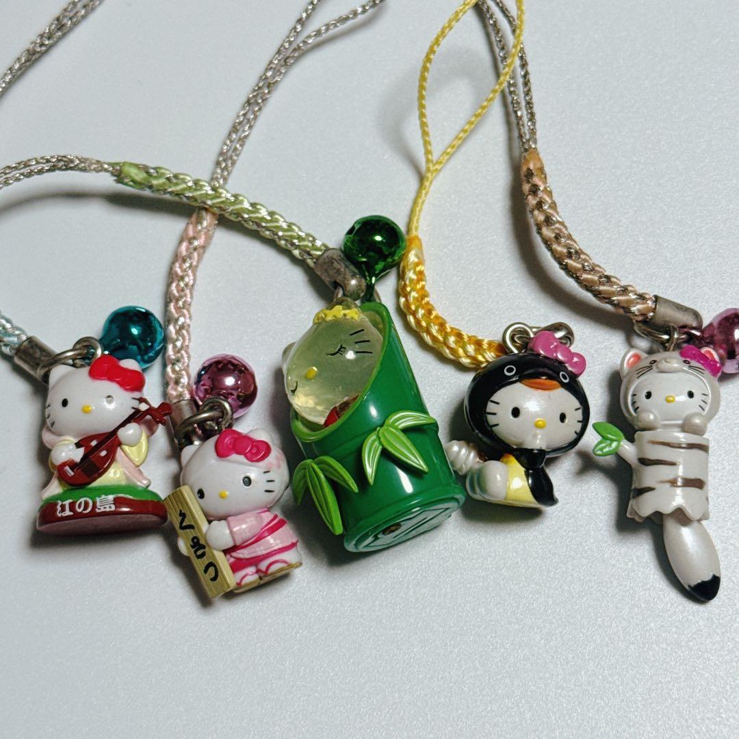 ご当地キティ サンリオ ハローキティ 根付けストラップ