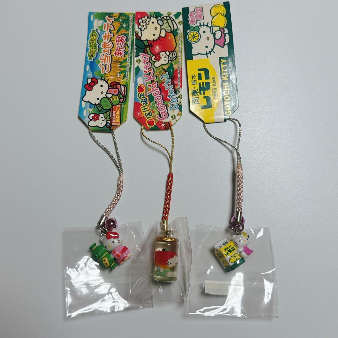 ご当地キティ サンリオ ハローキティ 根付けストラップ