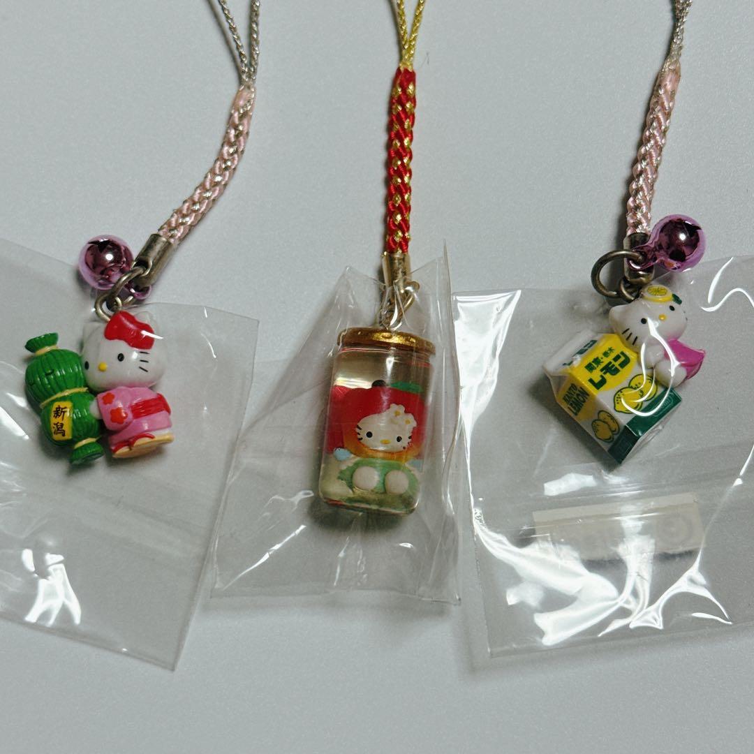 ご当地キティ サンリオ ハローキティ 根付けストラップ