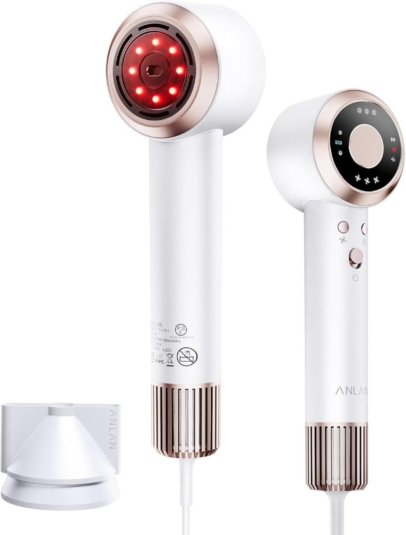 【最終値下】ANLAN ダブルケアドライヤーMATE 頭皮過熱検知プラズマイオン
