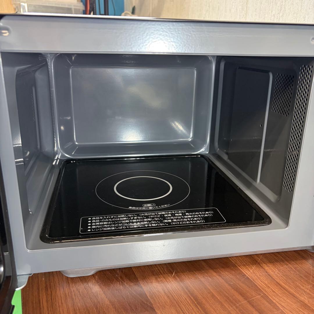 美品 アイリスオーヤマ 単機能レンジ 22L IMB-F2202-B 25年製