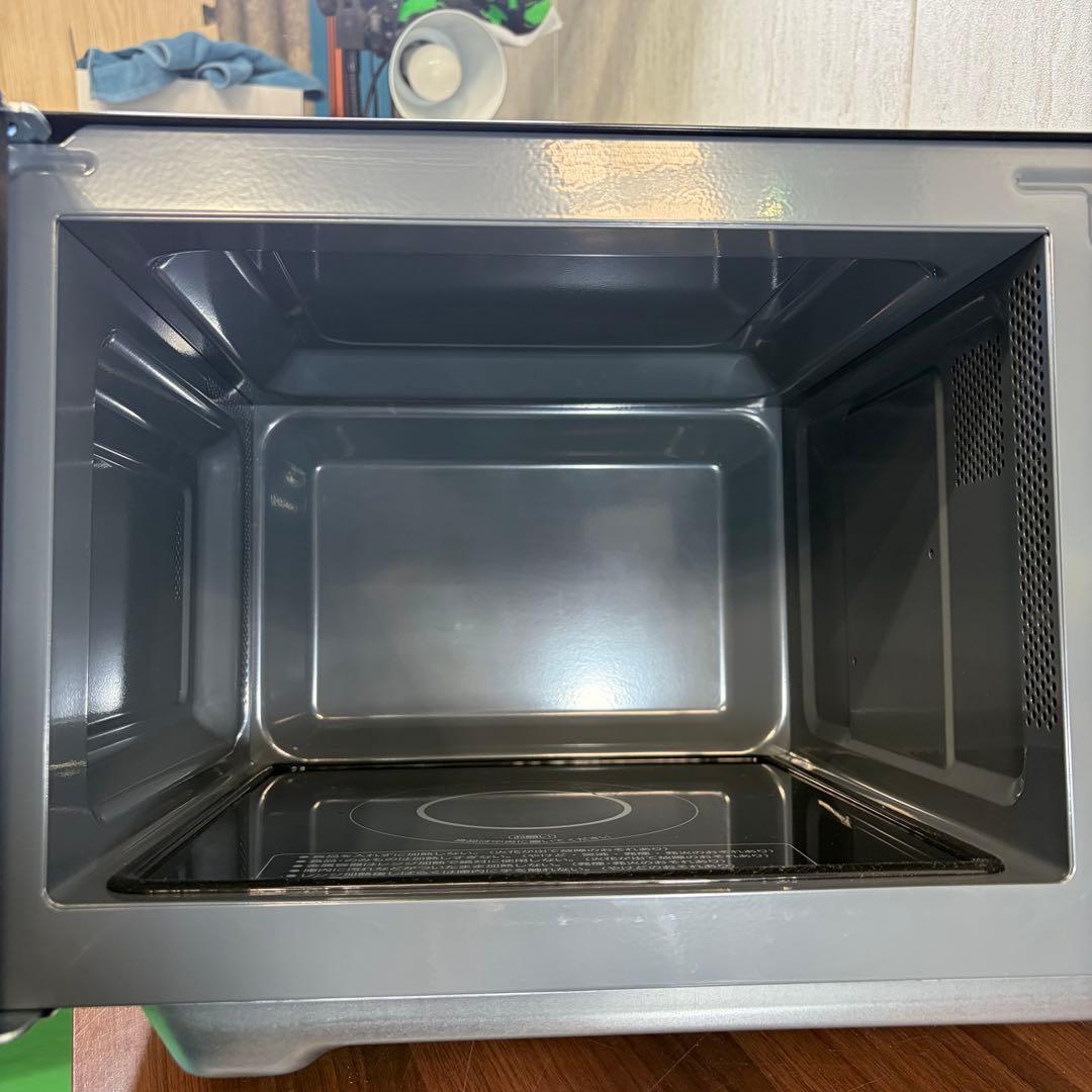 美品 アイリスオーヤマ 単機能レンジ 22L IMB-F2202-B 25年製
