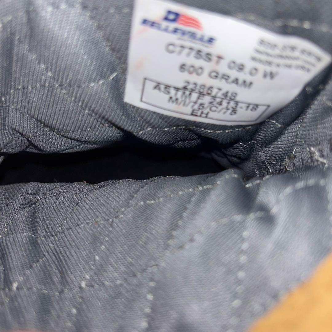 未使用品　米軍　BELLEVILLE GORE−TEX US 9W 27cm①