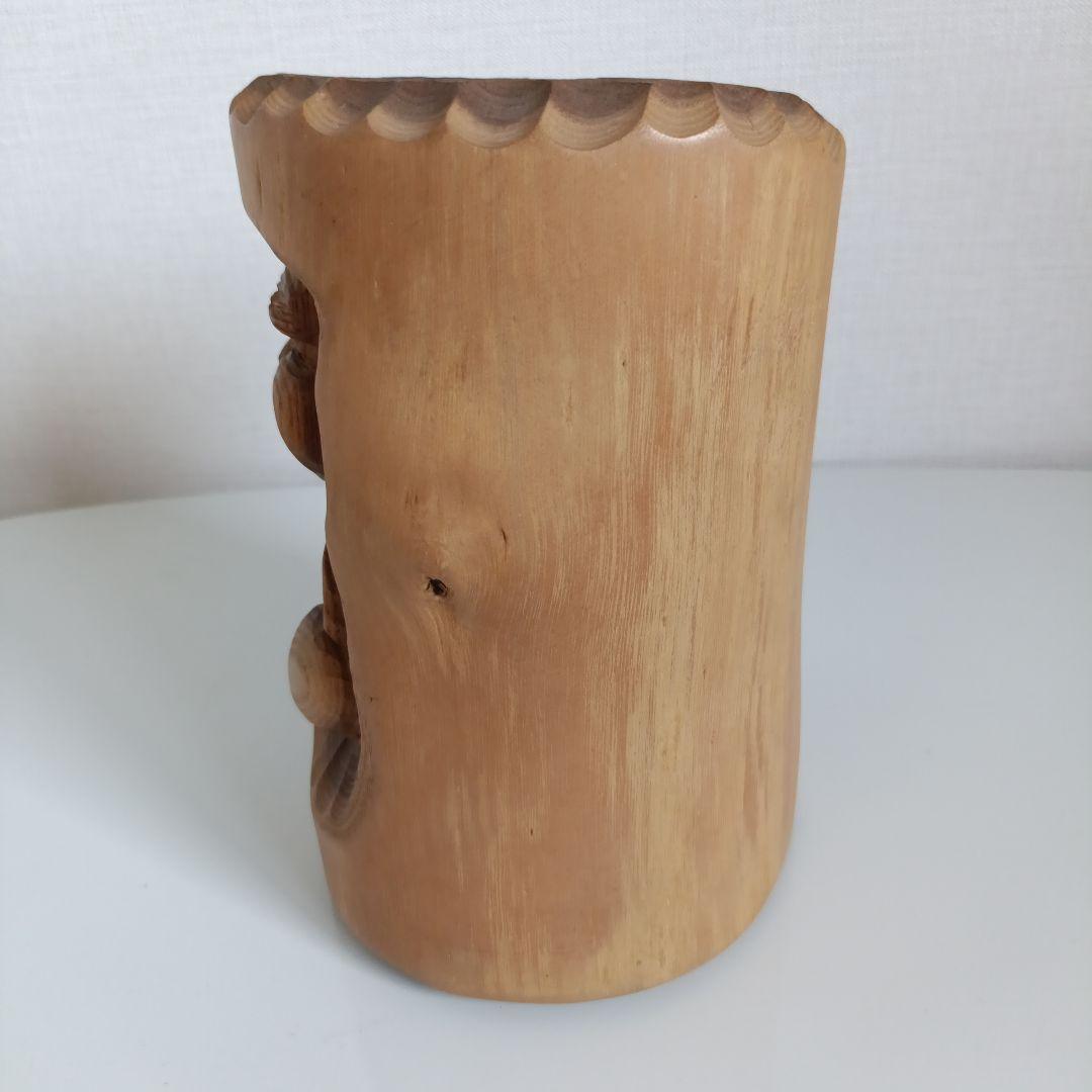 木製彫刻 木彫り一木造り