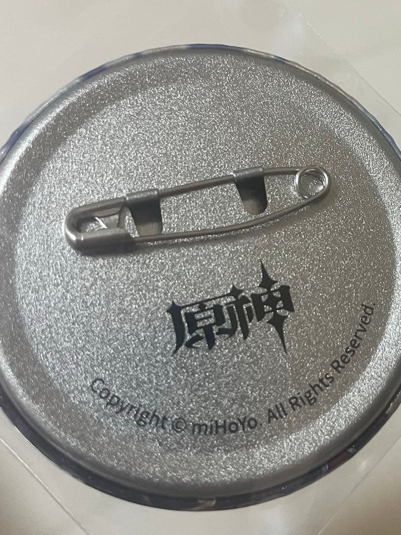 原神 リオセスリ 缶バッジ