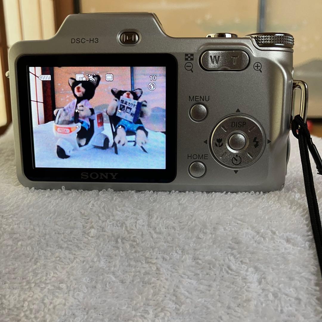 【美品】Sony Cyber‑Shot DSC‑H3 コンパクトデジタルカメラ
