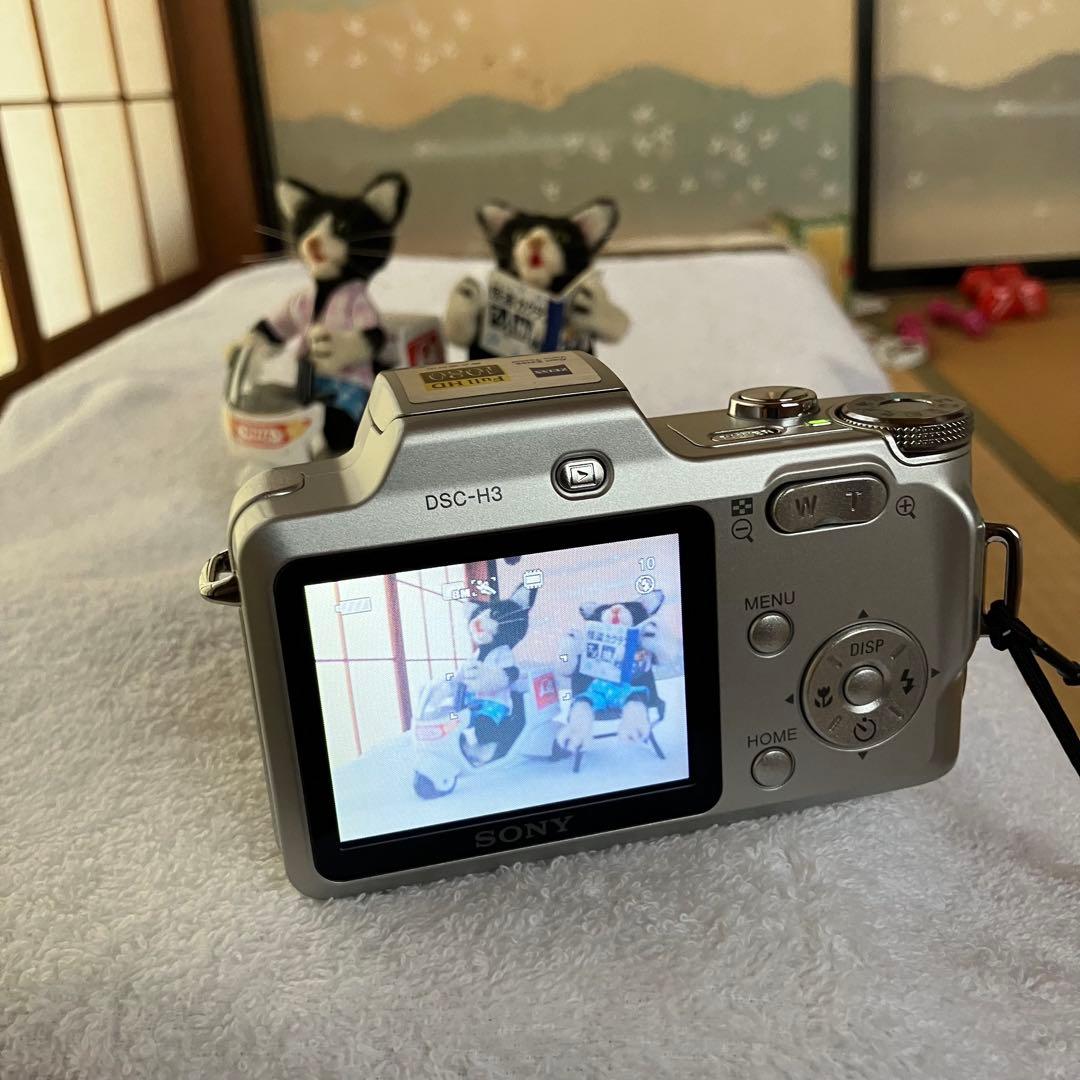 【美品】Sony Cyber‑Shot DSC‑H3 コンパクトデジタルカメラ