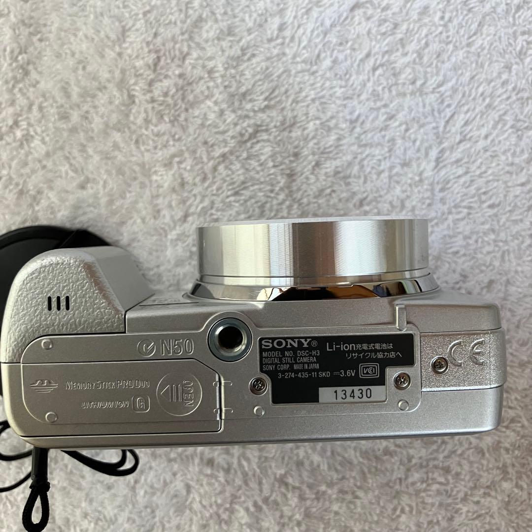 【美品】Sony Cyber‑Shot DSC‑H3 コンパクトデジタルカメラ