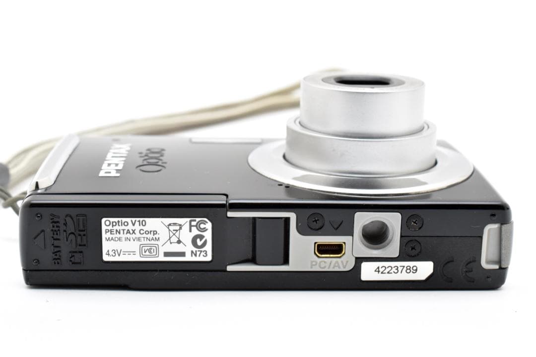 美品 PENTAX Optio V10 ペンタックス デジカメ コンデジ
