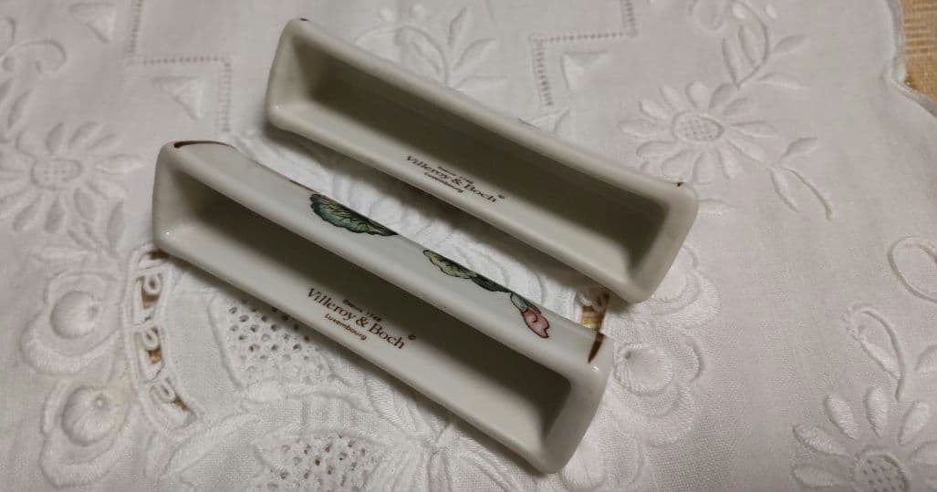 Villeroy& Boch ビレロイ アンド ボッホ カトラリーレスト2個