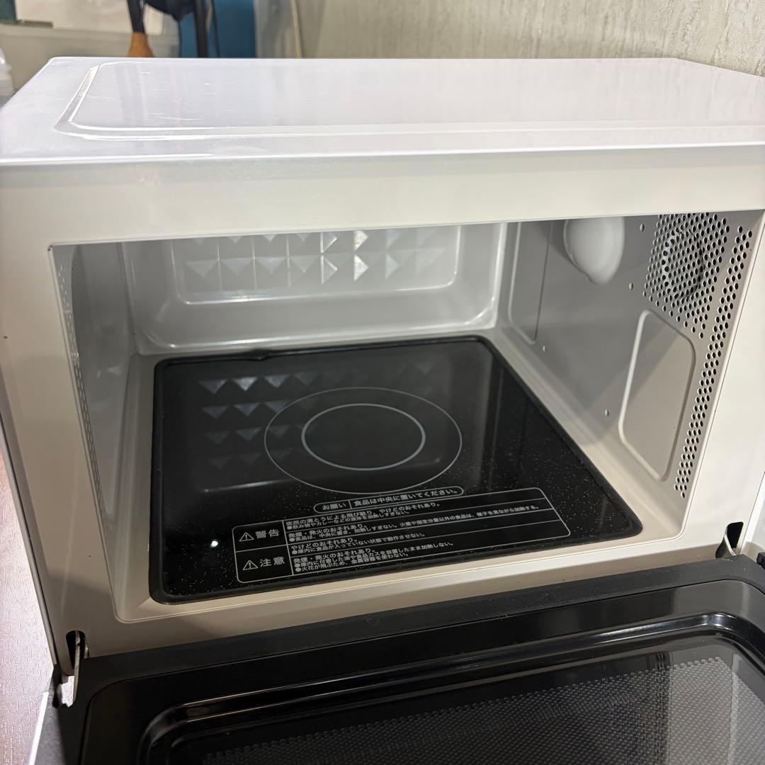 美品　即日発送　21年製　Haier 18L 電子レンジ JM-FH18E2