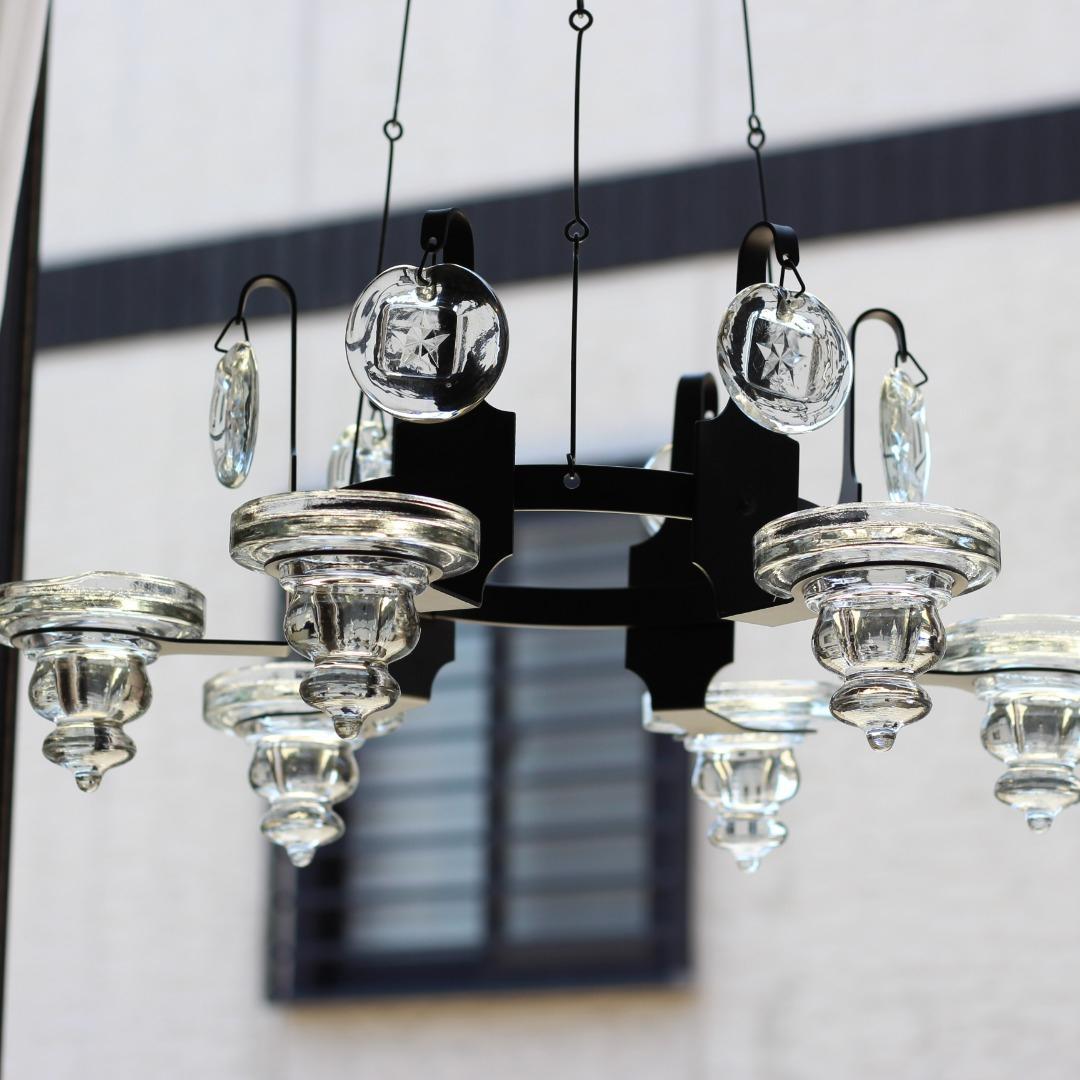 【レア】KOSTA BODA バーティル・ヴァリーン　シャンデリア　ヴィンテージ