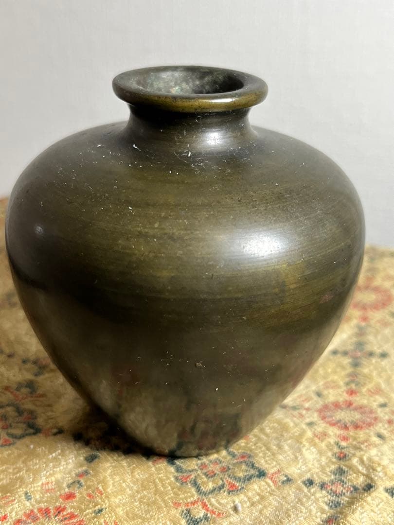 古銅 花入