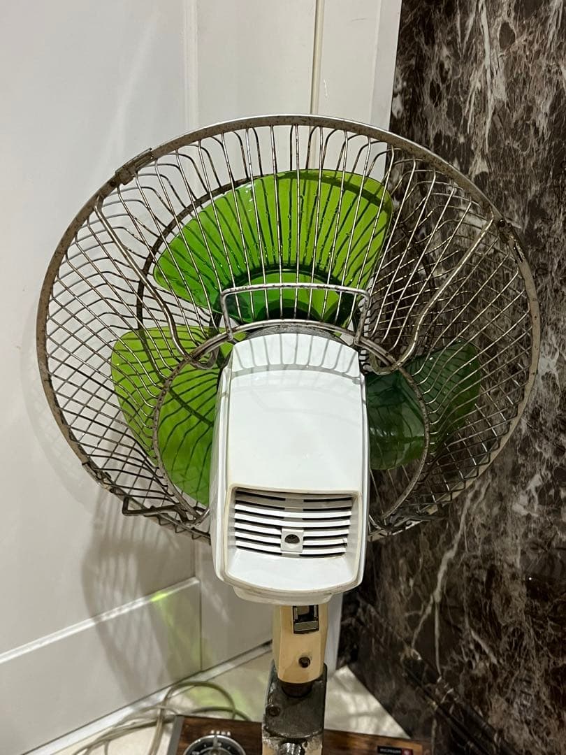 HITACHI 日立 扇風機 H-653 3枚羽 昭和レトロ 動作品