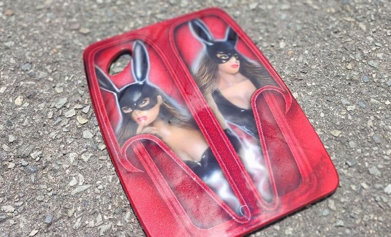 カスタムペイント エアブラシ ミューラル バニーガール