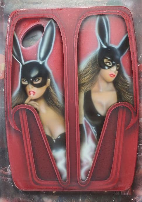 カスタムペイント エアブラシ ミューラル バニーガール