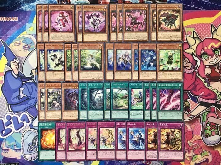 本格構築 【アロマローズドラゴン】デッキ メイン＆EX15枚＆スリーブ