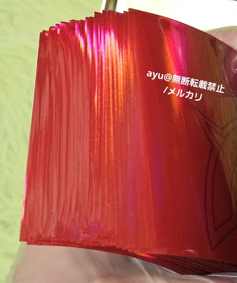 新品120枚 オシリスレッド スリーブ プロテクター 遊戯王 希少 GX