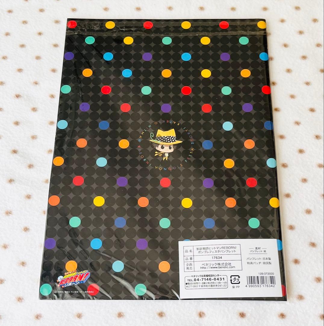 リボーン ボンゴレフェスタ　2012 描き下ろしパンフレット　エンブレムバッジ