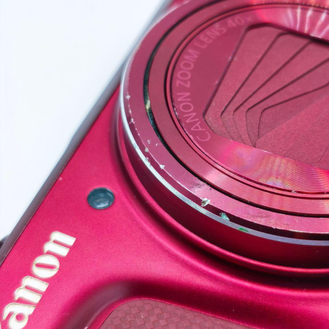 【訳あり】光学40倍　Canon PowerShot SX720 HS　レッド