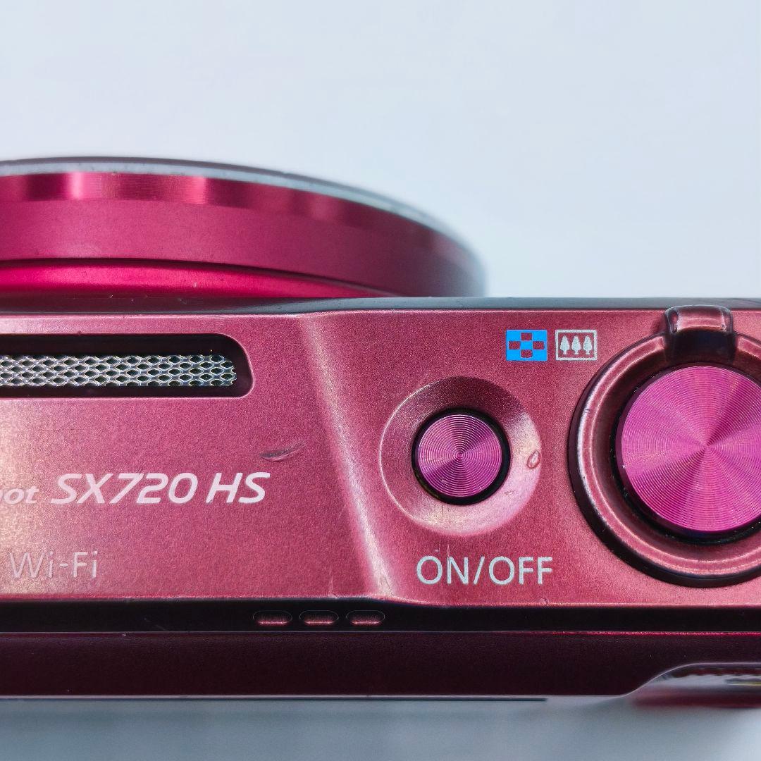 【訳あり】光学40倍　Canon PowerShot SX720 HS　レッド
