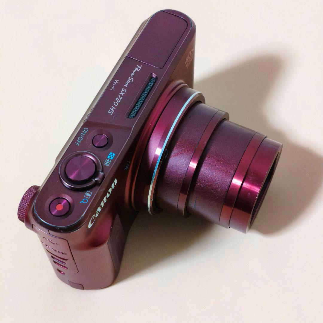 【訳あり】光学40倍　Canon PowerShot SX720 HS　レッド