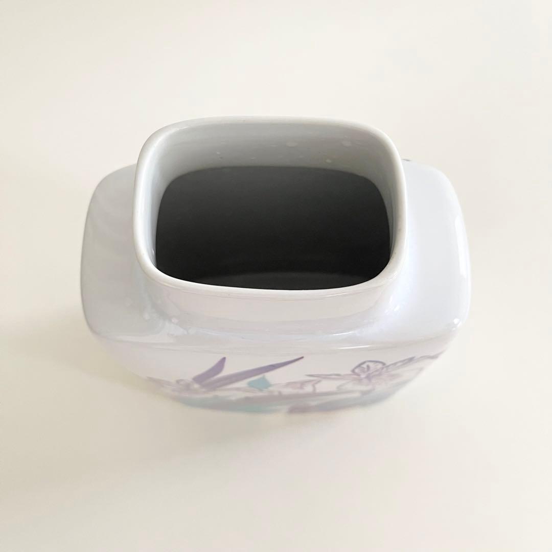 ロイヤルコペンハーゲン ジャポニズム　アヤメ　菖蒲　花瓶　フラワーベース