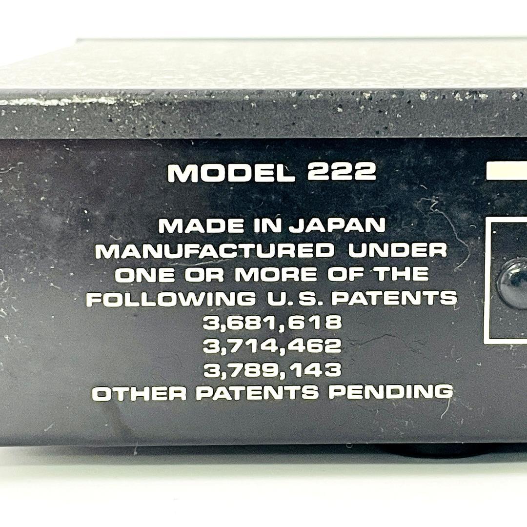 【動作品】dbx 222 テープノイズリダクションシステム　R8SB94