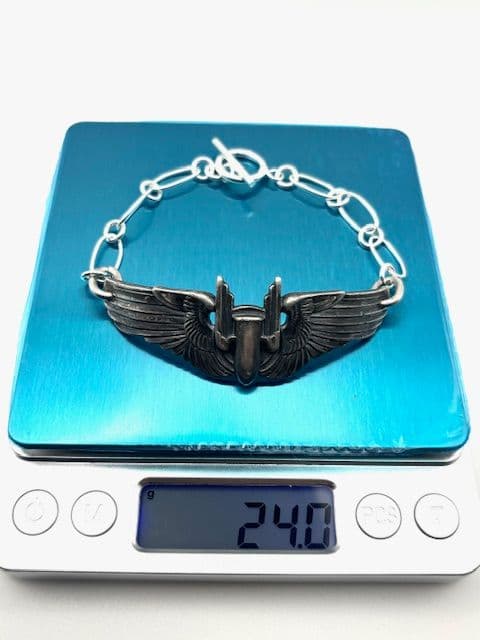 1942’s★ アメリカ陸軍航空軍★Gunner Bracelet★②ミリタリー