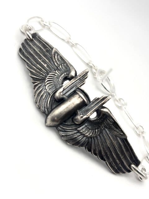 1942’s★ アメリカ陸軍航空軍★Gunner Bracelet★②ミリタリー