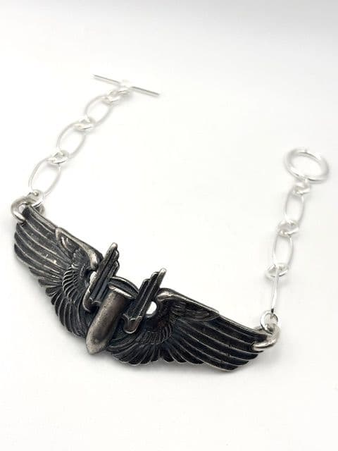1942’s★ アメリカ陸軍航空軍★Gunner Bracelet★②ミリタリー