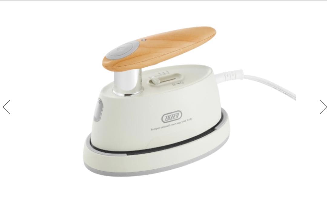 Toffyハンディアイロン&スチーマー HW-SM2-AW（アッシュホワイト）