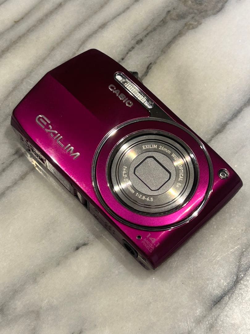 CASIO EXILIM EX—Z2300コンパクトデジタルカメラ パープル