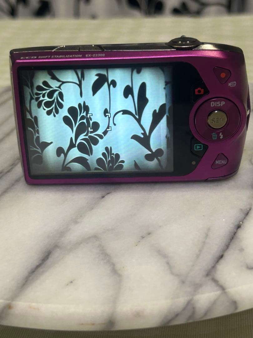 CASIO EXILIM EX—Z2300コンパクトデジタルカメラ パープル