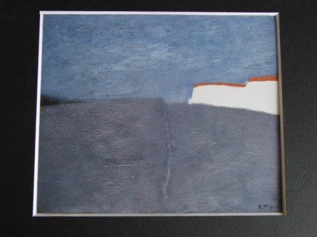 三岸黄太郎、【風景】、希少な大判額装用画集より、美品、日本人画家