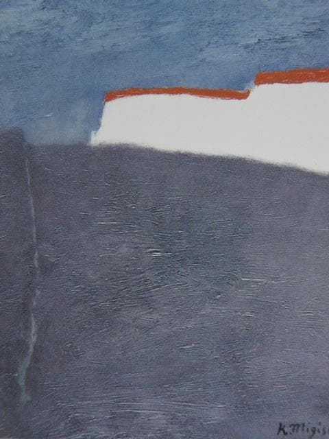 三岸黄太郎、【風景】、希少な大判額装用画集より、美品、日本人画家