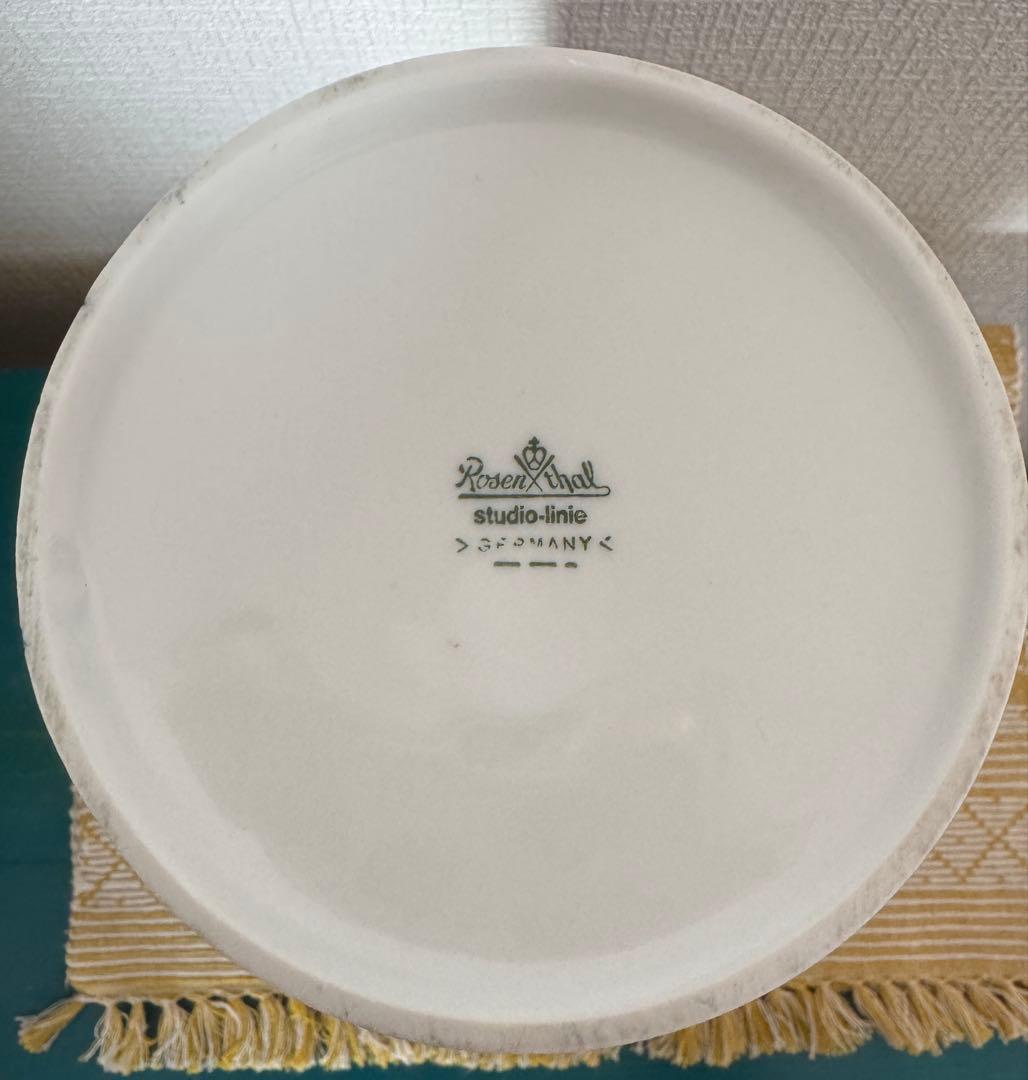 ★ROSENTHAL 花瓶　フラワーベース　フラワースタンド　スタジオライン　紺