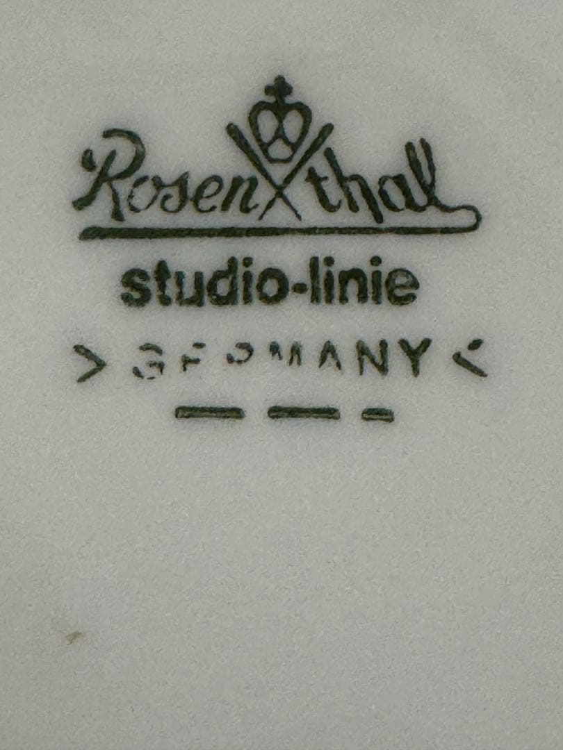 ★ROSENTHAL 花瓶　フラワーベース　フラワースタンド　スタジオライン　紺