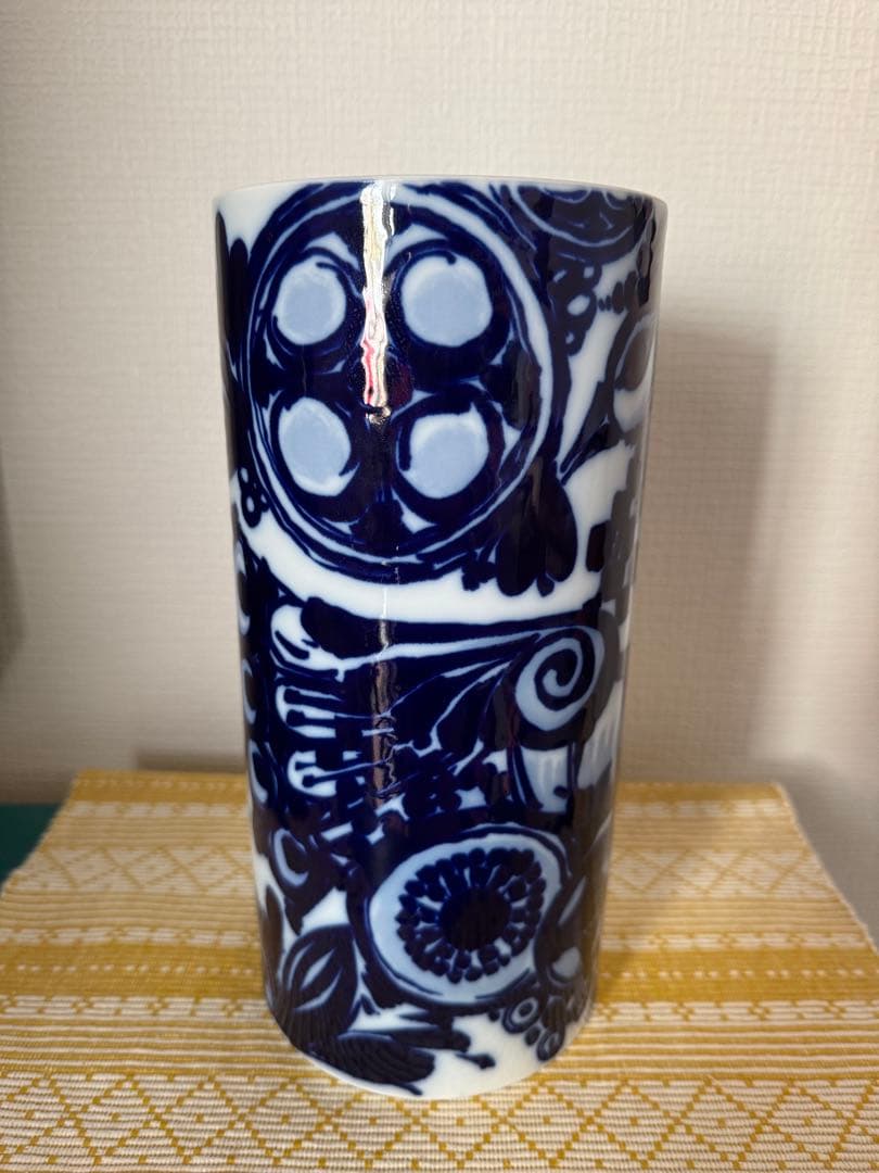 ★ROSENTHAL 花瓶　フラワーベース　フラワースタンド　スタジオライン　紺