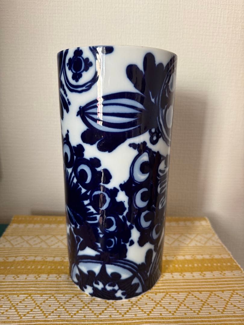 ★ROSENTHAL 花瓶　フラワーベース　フラワースタンド　スタジオライン　紺