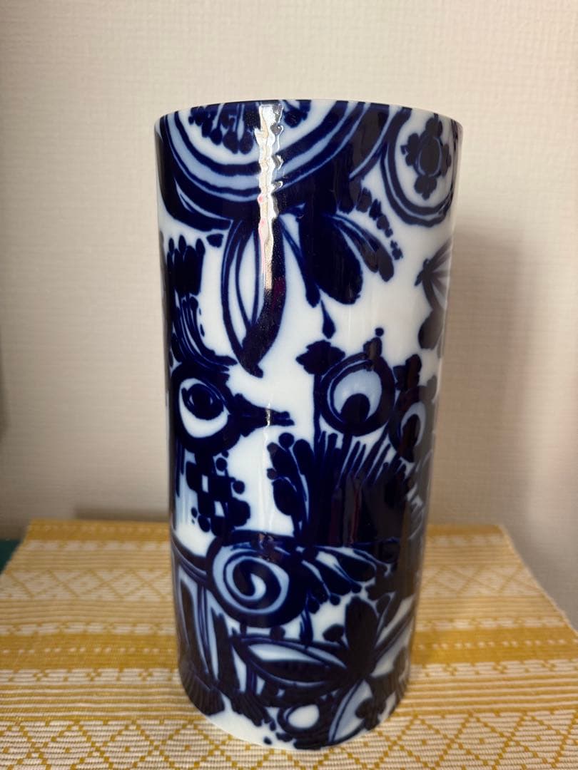 ★ROSENTHAL 花瓶　フラワーベース　フラワースタンド　スタジオライン　紺